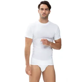 MEY Unterziehshirt Casual Cotton (K) Eingesetzter Halsabschluss weiß S