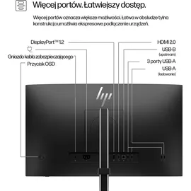 HP Series 5 Pro 524pf 24" schwarz
