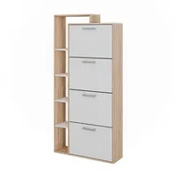 Vicco Orlando 80 x 166,1 x 24,2 cm weiß / Sonoma Eiche