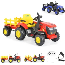 Moni Rancher Kinder Elektrotraktor rot (null)