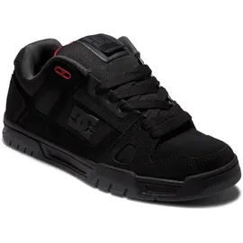 DC Shoes Stag Herren Black/Grey/Red 44,5