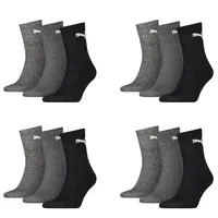 Puma Sportsocken 12-Pack grau mix - 47-49