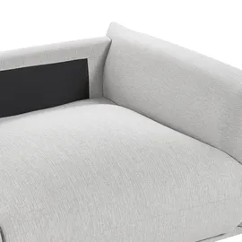 Beliani Sofa Hellgrau