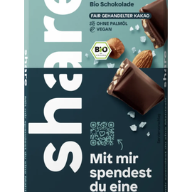 share Schokolade, Nuss & Meersalz - Kakao