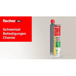 fischer 558953, Zementmörtel, Paste (gebrauchsfertig), 0,3 kg, Lüftungsziegel, M