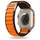 techprotect Tech-Protect Nylon Pro Armband für Apple Watch 4 / 5 / 6 / 7 / 8 / 9 / SE Ultra 1 / 2 (42/44/45/49 mm) Schwarz Orange