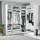 BASED Eckschrank UNIT 91,1 x 242,2 x 91,1 cm Weiß