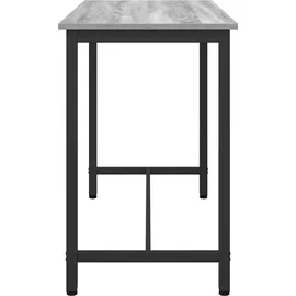 vidaXL Tisch 100 x 76 x 50 cm grau