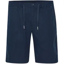 FQ1924 Chinoshorts FQ1924 "Chinoshorts FQBent", Herren, Gr. M, N-Gr, blau (navy blazer), Obermaterial: 55% Baumwolle CO. 45% Leinen LI., Hosen Chinoshorts