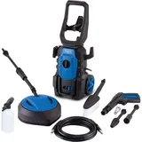 SCHEPPACH HPC1600 1600W 135bar 420l/h mit 5m Schlauch und Flächenreiniger