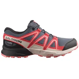 Salomon Speedcross WP J Kinder Grisaille / Hushed Violet / Rouge Red 35