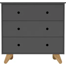 Möbilia Dolidoo 95 x 90 x 50 cm Grau / Natur
