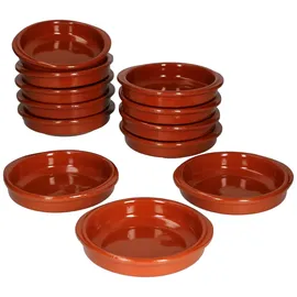 Mambocat 12er Set Cazuela mit Griffen Ton-Schale Bernd Ø 12cm Größe S Mittelalter Wikinger