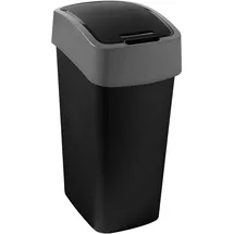 Curver Flip Bin 50 l schwarz/grau