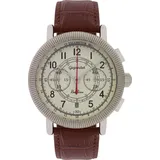 Gigandet Red Baron IV Edelstahl Leder 44 mm G19-001
