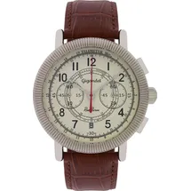 Gigandet Red Baron IV Edelstahl Leder 44 mm G19-001