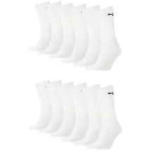 Puma Tennissocken 12er Pack Weiß 35-38