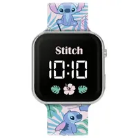 Disney Lilo & Stitch LED Uhr Blau/Pink