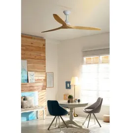 faro BARCELONA ALO 152 cm Deckenventilator Braun/Weiß