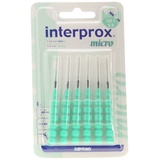 Interprox Micro 4868646 Interdentalbürsten, Grün, 6 Stück