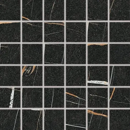 Fineza Vision Mosaik schwarz 30x30 cm matt DDM06389.1