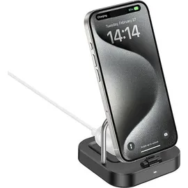HOCO 2in1 Tischladegerät CQ16B USB-C & Wireless 30W | Gr.: onesize