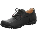 THINK! Herren KONG chromfrei gegerbte nachhaltige Halbschuhe, Schwarz 47
