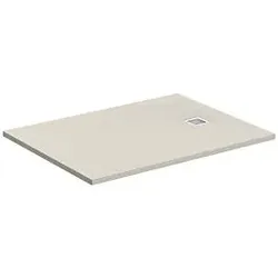 Ideal Standard Ultra Flat S Duschwanne K8218FT Sandstein, 100x70x3cm, mit Ablaufabdeckung