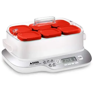 SEB - Joghurthersteller 6 Töpfe, Mit 140 ml, 600 W. Yg660100
