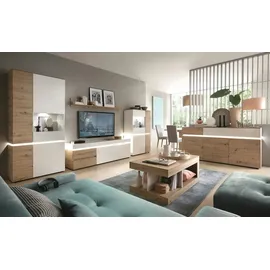 Sconto Wandboard 160 x 20 x 20 cm Holzfarben