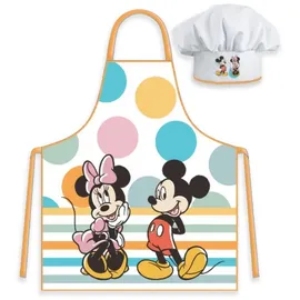 Disney Mickey Mouse Küchenset Schürze & Mütze | Gr.: onesize