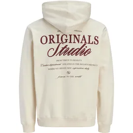 JACK & JONES Hoodie mit Print Weiß L