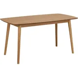 VCM ebuy24 Naila Esszimmertisch 80 x 150 cm Eiche Dekor gelaugt.