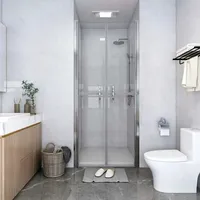 VidaXL Duschtür Transparent ESG 91x190 cm