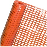 Haga HaGa® Absperrzaun 1,2m Höhe (Meterware) 50mm x 35mm Masche Bauzaun Warnzaun
