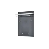 Möbel Kraft Garderobenpaneel Santina 80 x 109 x 27 cm Grau