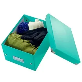 Leitz Click & Store Aufbewahrungsbox 7,4 l eisblau 21,6 x 28,2 x 16,0 cm