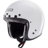 Simpson Chopper Solid Jethelm - Weiß - XXL