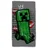 Jerry Fabrics Minecraft Metro Art Creeper Badetuch 70 x 140 cm mehrfarbig