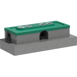 uBox universal für flache Installation (Ausführung: Hansgrohe uBox universal Grundkörper f. Duschrinne für Standardinstallation)