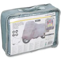 Dunlop Motorradabdeckung Größe L 228x99x124/75 cm Grau