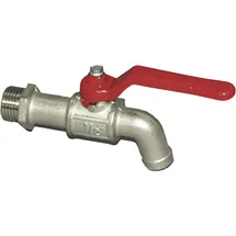 Cemo Kugelauslaufhahn 3/4" Messing vernickelt
