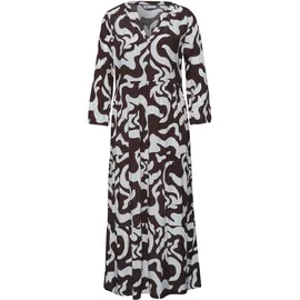STREET ONE Maxikleid mit allover Print Braun 38