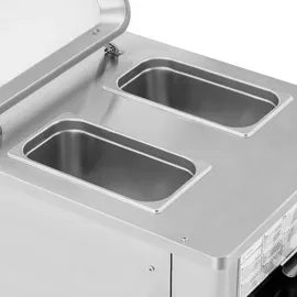 Royal Catering Softeismaschine Silber 23 l
