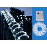 Trendline LED-Lichterschlauch Maxi Außen 25 m warmweiß-kaltweiß mit Timer,
