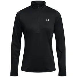 Under Armour Tech 1/2-Zip Trainingsshirt Damen 001 black/white M