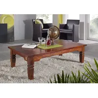 MASSIVMOEBEL24.DE Couchtisch Akazie 110x60x40 nougat lackiert OXFORD #428