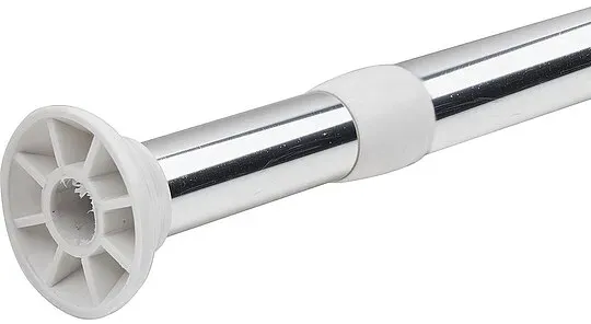 Federstange ESOM 25 mm, kürzbar auf 200 mm, chrom, 1250-2200 mm - 93 966 67