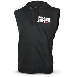Uncle Sam Herren Sweatweste Black Beauty M