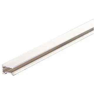 U-Profil 6 mm Alu 1050 mm, pressblank, Verschluss obere und untere Seite